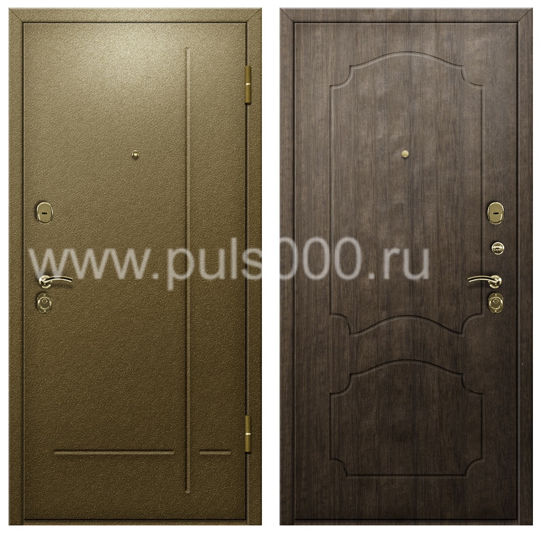 Металлическая наружная дверь в коттедж PR-940, цена 39 000  руб.