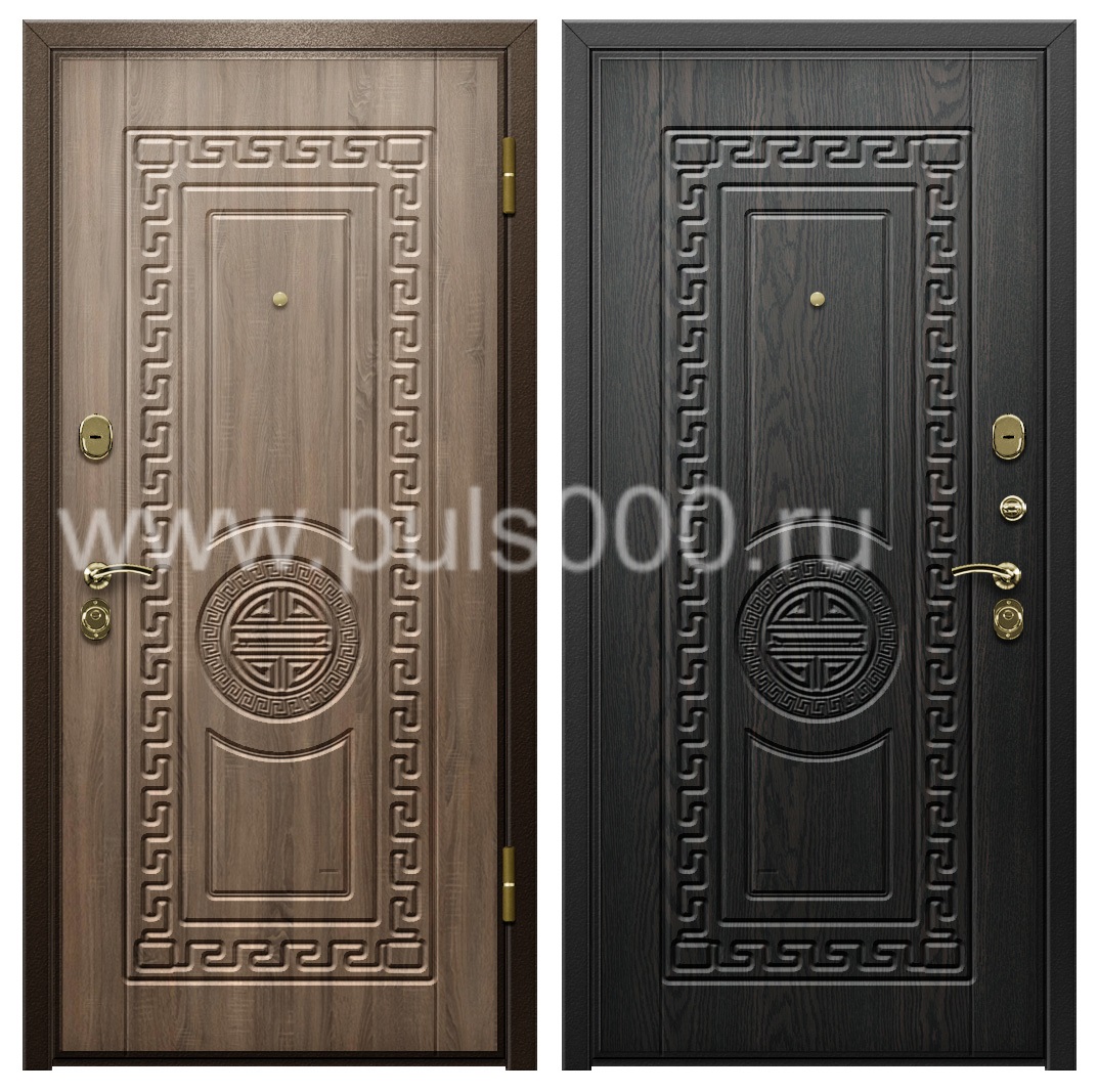 Входная наружная дверь для загородного дома PR-973, цена 30 900  руб.