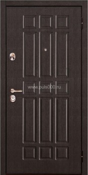 Металлическая дверь для загородного дома ZD-1680 с отделкой МДФ, цена 39 018  руб.
