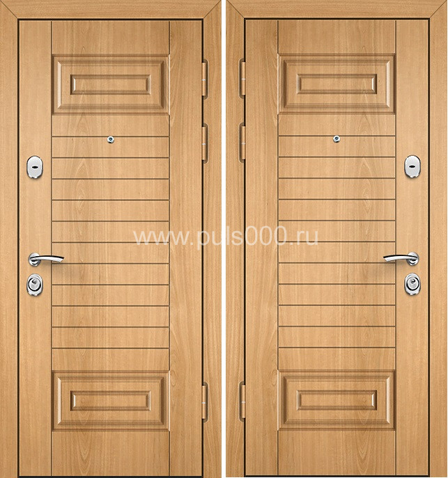Металлическая квартирная дверь светло-коричневого цвета, цена 15 450  руб.